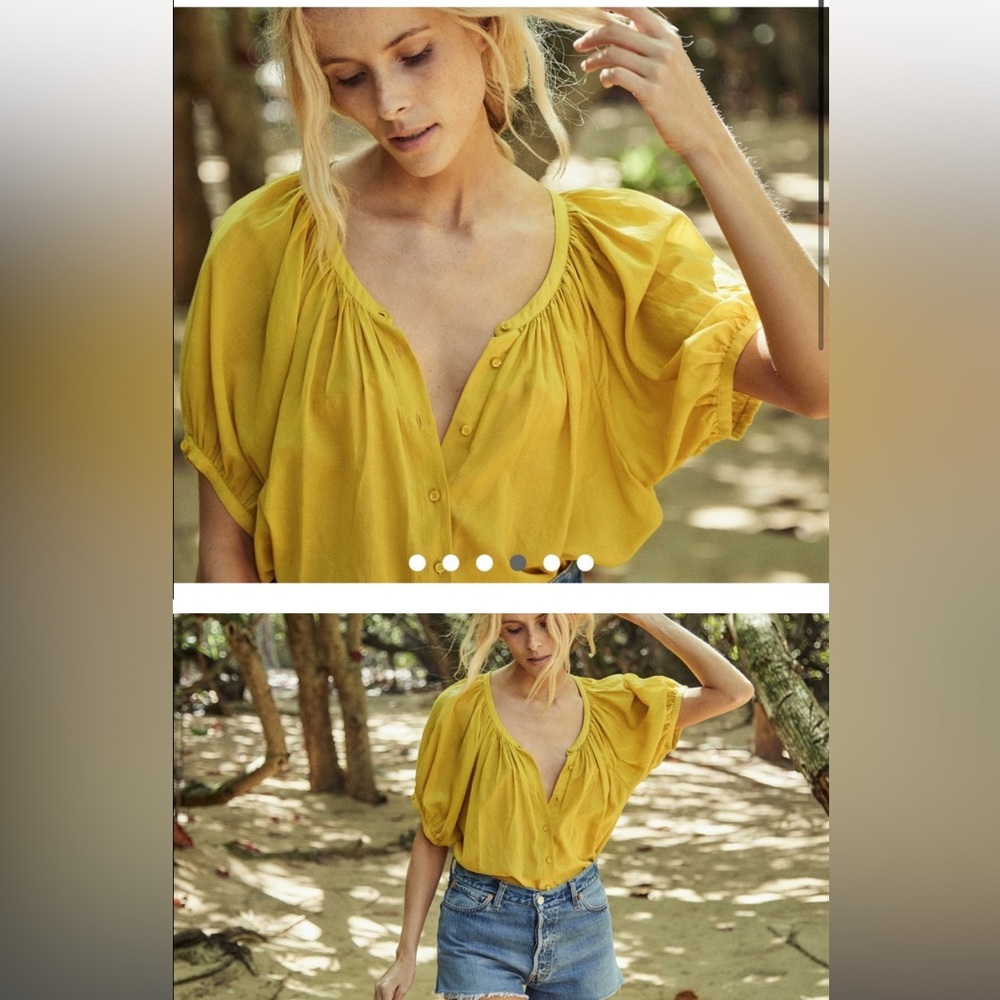 Doen june top with original Doen travel bag